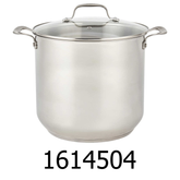 16 QT Stainless Steel T-Fal Stock Pot
