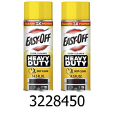 2 PC 14.5oz Easy-Off Heavy Duty Oven Cleaner Spray