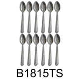 12 PC Classy Stainless Steel Silver Tea Spoon