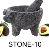 10" Molcajete Pig Face