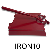10" x 10" Red Square Manual Tortilla Press