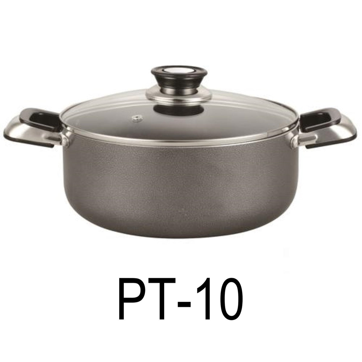 10 QT Non-stick Stockpot With Glass Lid