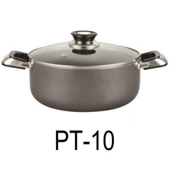 10 QT Non-stick Stockpot With Glass Lid