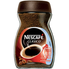 1.7 oz Jar Nescafé Clasico Dark Roast Instant Coffee