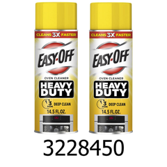 2 PC 14.5oz Easy-Off Heavy Duty Oven Cleaner Spray