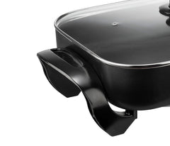 16" Brentwood Non-Stick Electric Skillet with Glass Lid