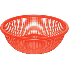 17.5" Red Plastic Basket / Colander