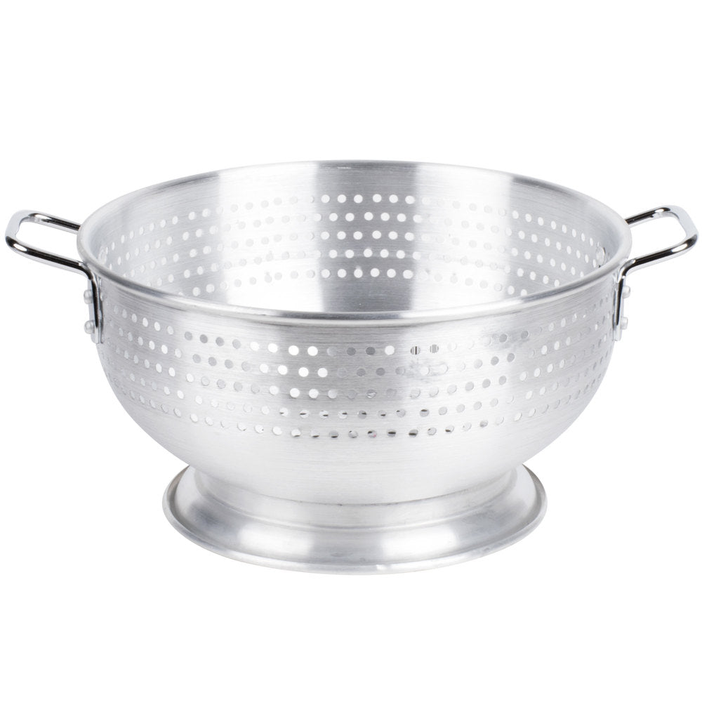 12 QT Aluminum Colander with Base and Handles