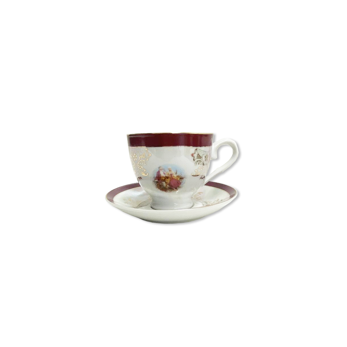 12 PC Beautiful Unique Design Tea Set