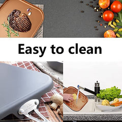 11" Square Copper Pan