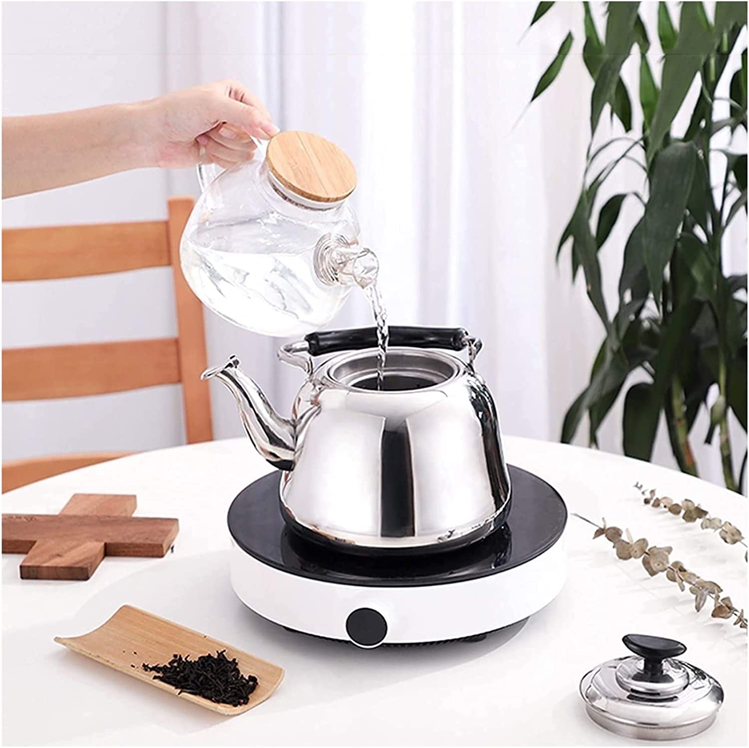 1L Stainless Steel Kettle