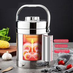 1.4 L Insulated Stainless Steel 304 Hot and Cold 2-pc Food Container
