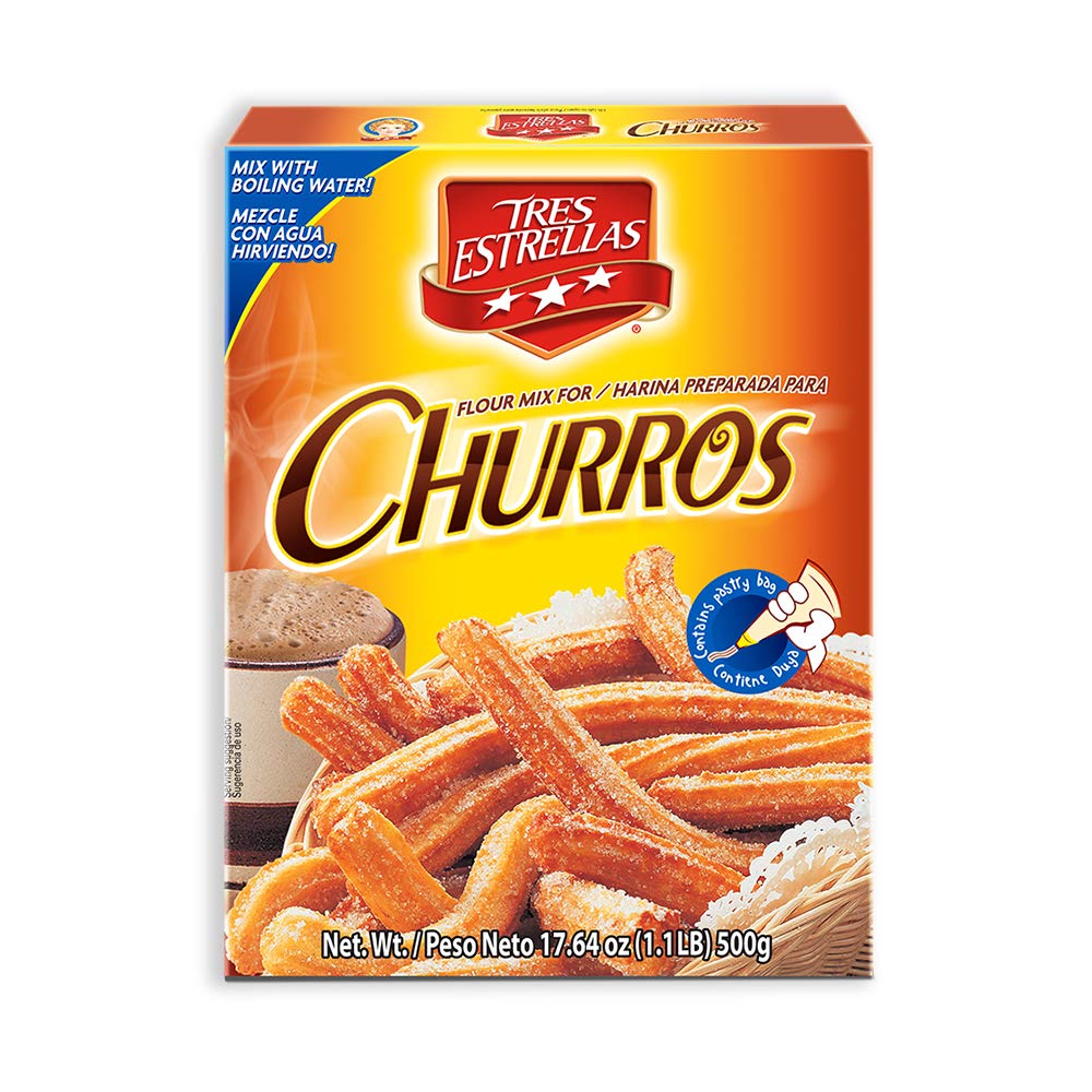 17.6 Oz Tres Estrellas Churros Flour Mix