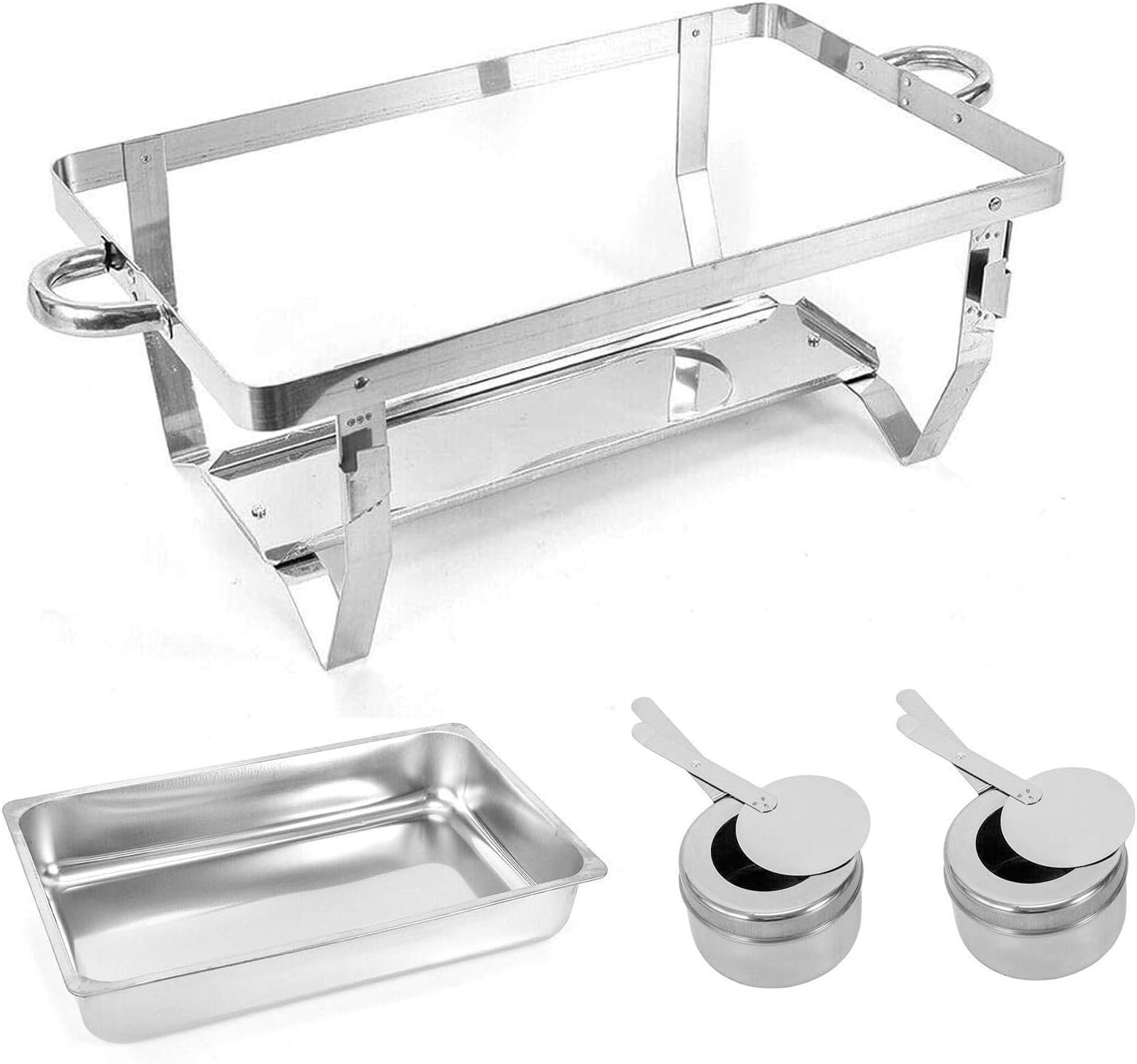 11L Stainless Steel Chafing Dish Food Warmer for Buffet