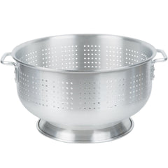 16 QT Heavy Duty Aluminum Colander With Base & Handles