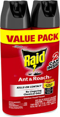 17.5 oz Raid Ant and Roach Outdoor Fresh Twin Pack