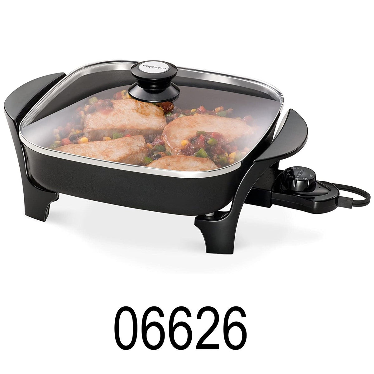 11" Presto Electric Skillet with Glass Cover