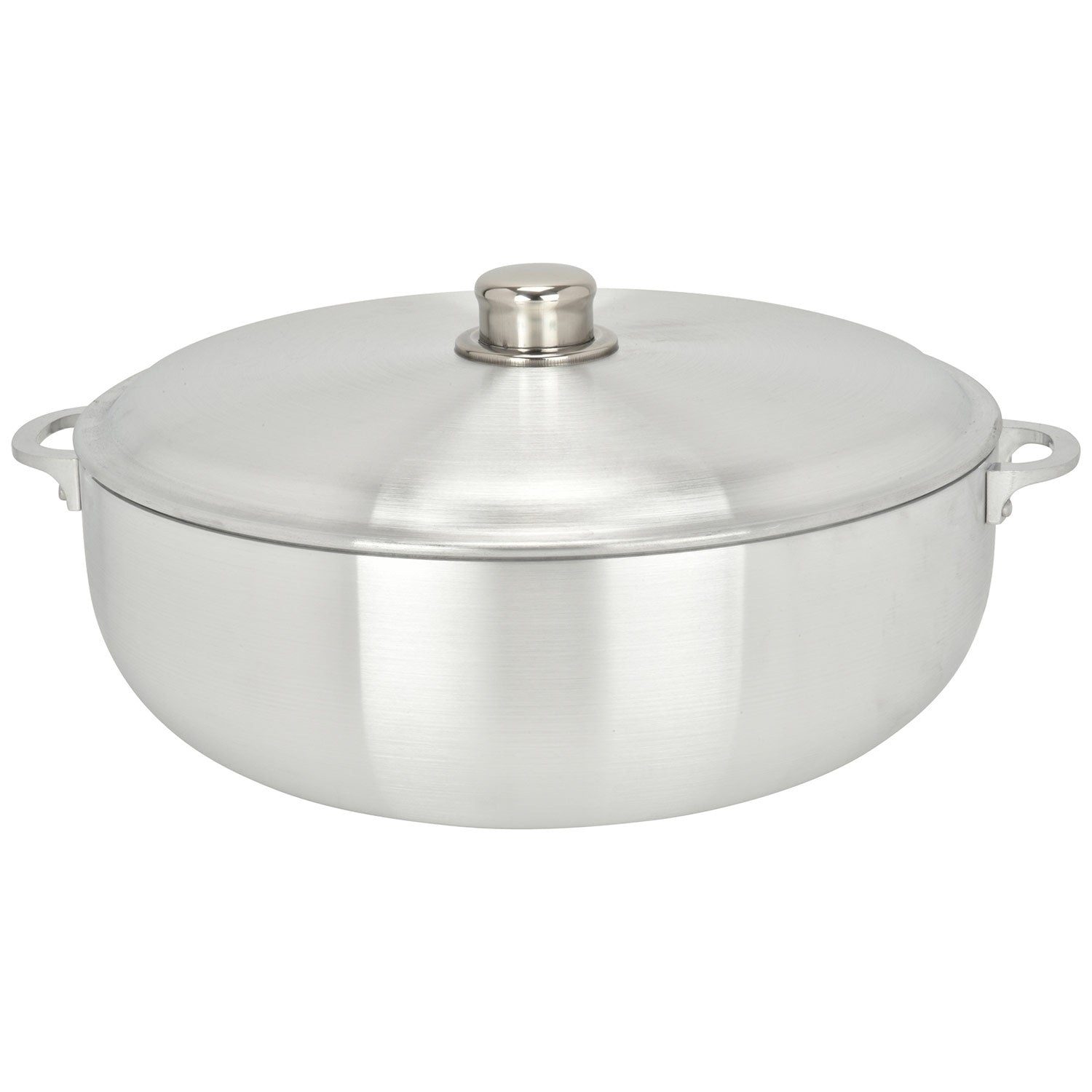 12 PC Silver Aluminum Stock Pot Set