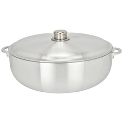 12 PC Silver Aluminum Stock Pot Set