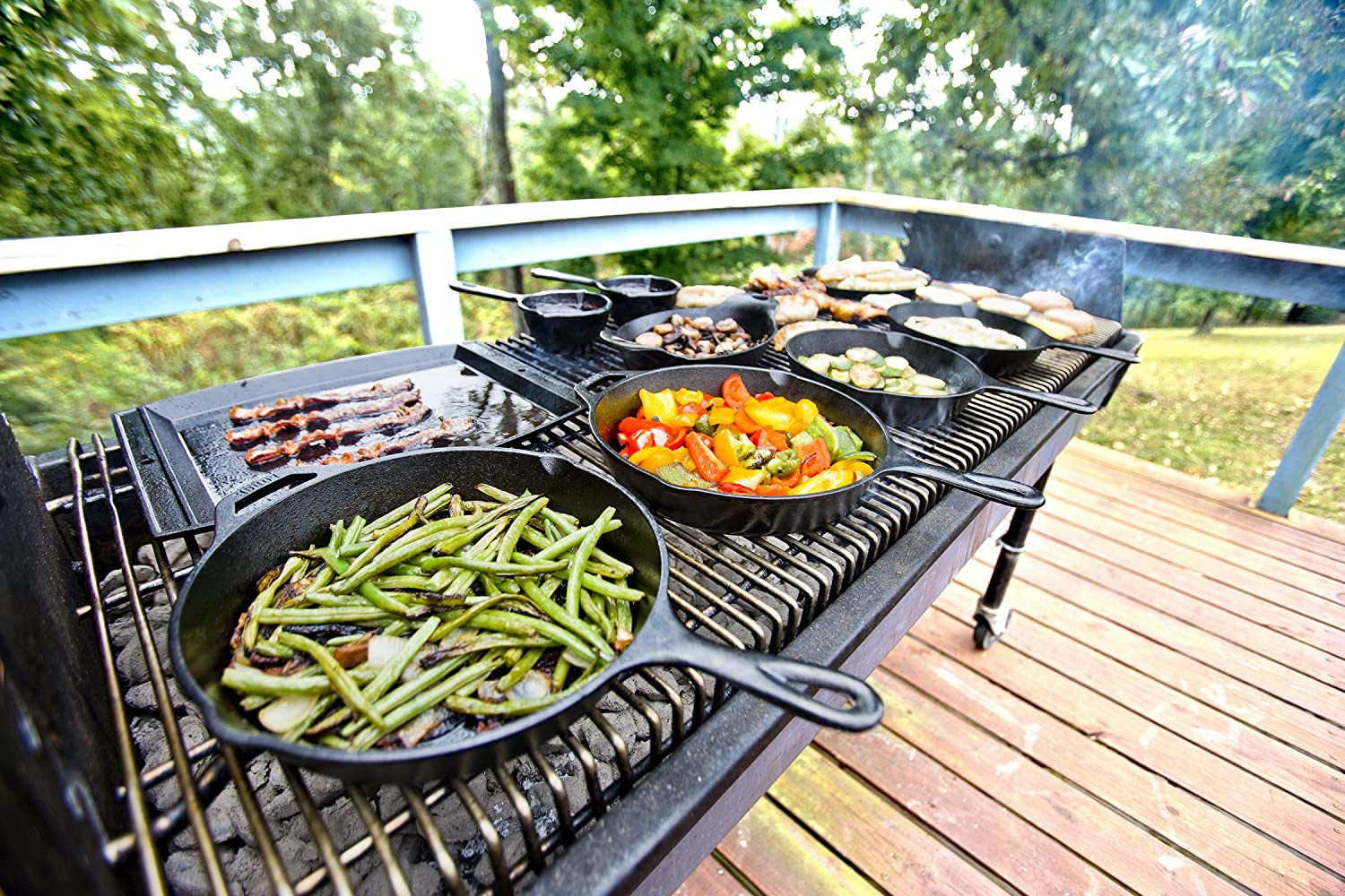 10" Smart Living Cast Iron Skillet