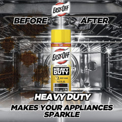 2 PC 14.5oz Easy-Off Heavy Duty Oven Cleaner Spray