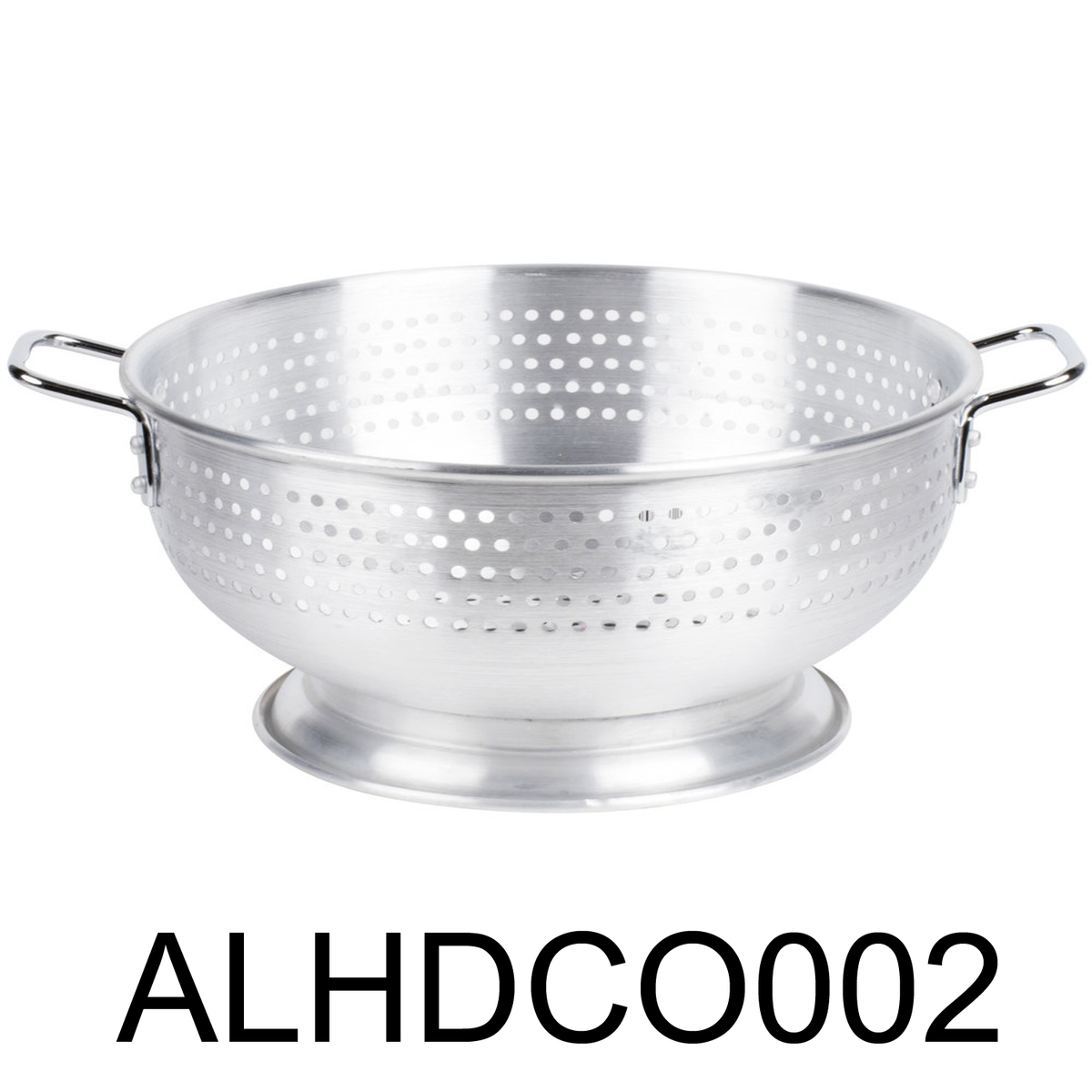 12 QT Aluminum Colander with Base and Handles