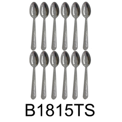 12 PC Classy Stainless Steel Silver Tea Spoon