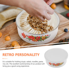 10 PC Belly Body Enamel Bowl Set
