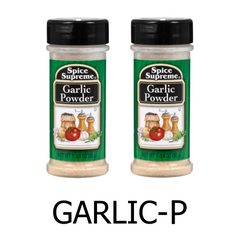 1.75 oz Spice Supreme Garlic Powder Ⓤ (Pack of 2)