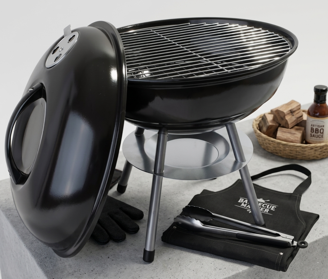 14” Round Portable BBQ Grill - Asador Charcoal Grill