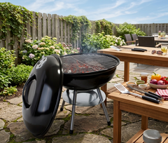 14” Round Portable BBQ Grill - Asador Charcoal Grill