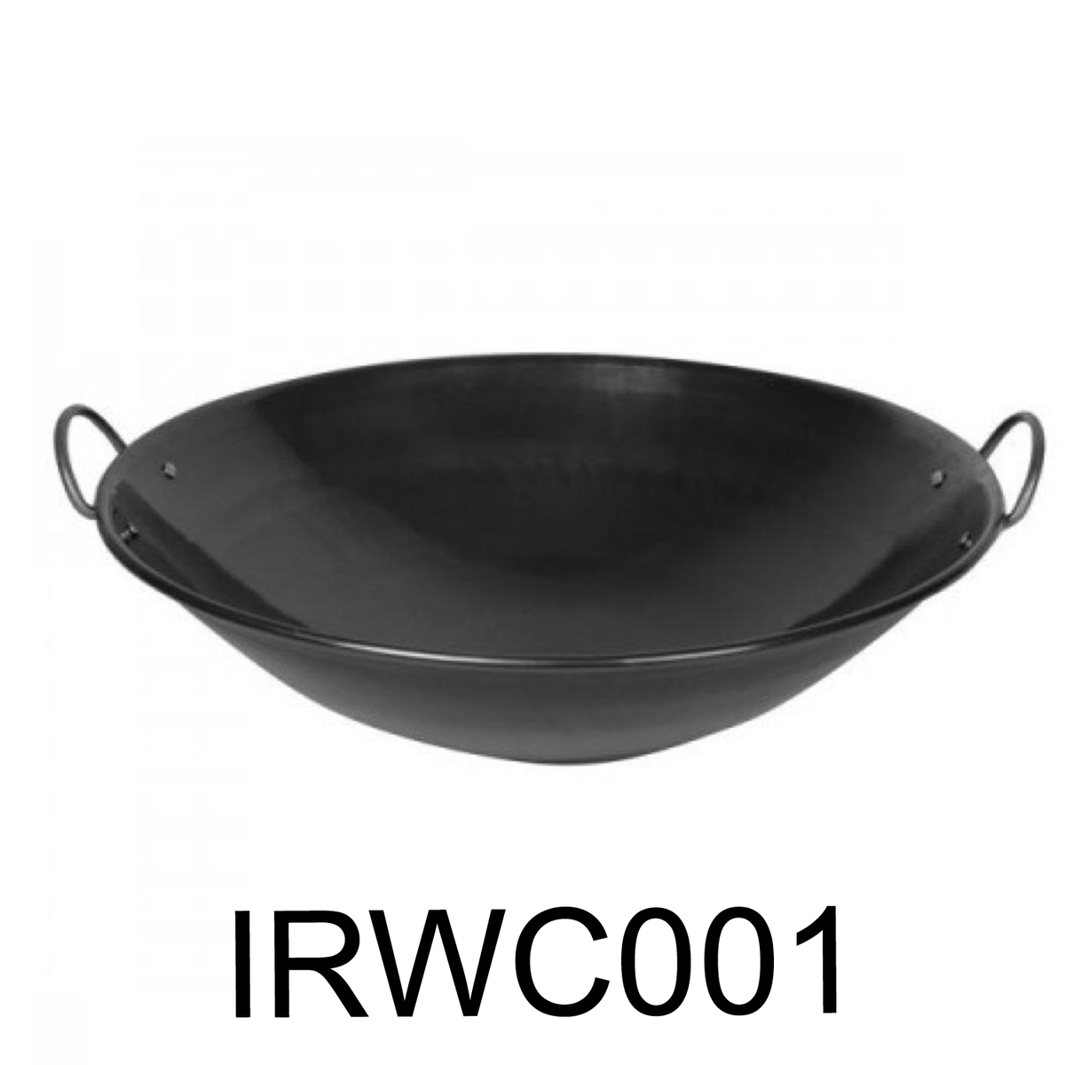 19" Thunder Group Iron Wok