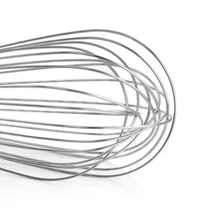 12" Stainless Steel Piano Whip / Whisk
