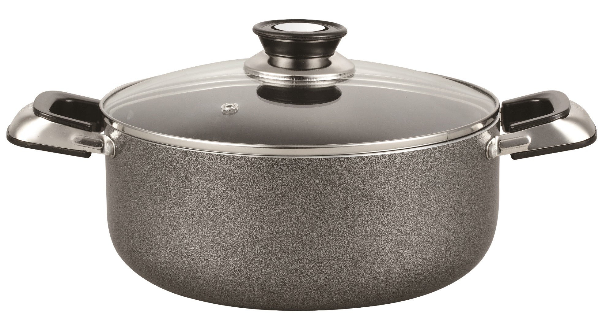 13 QT Non-stick Stockpot with Glass Lid