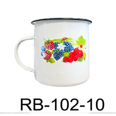 10cm Enamel Mug