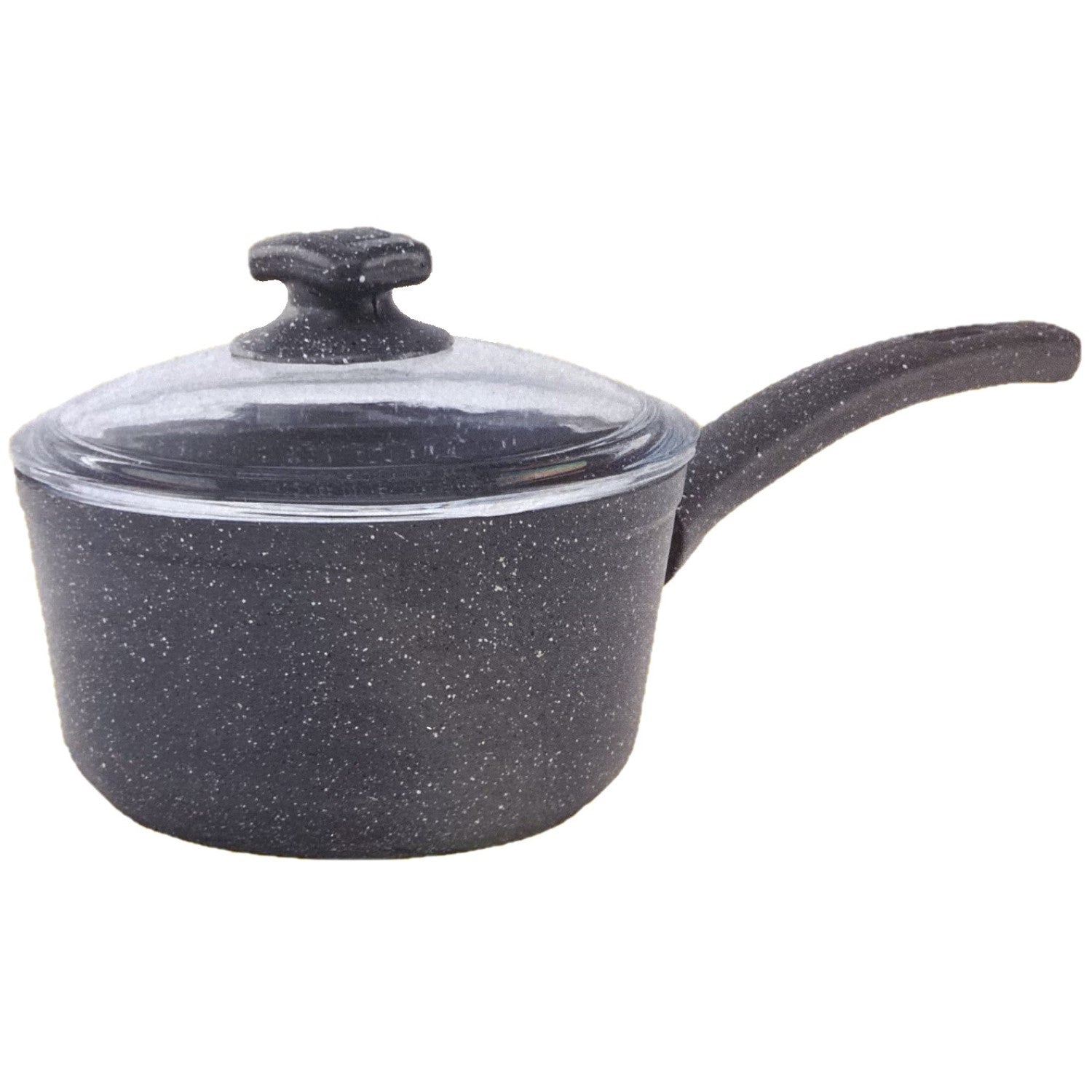 18cm Black Granite Coating Aluminum Sauce Pan