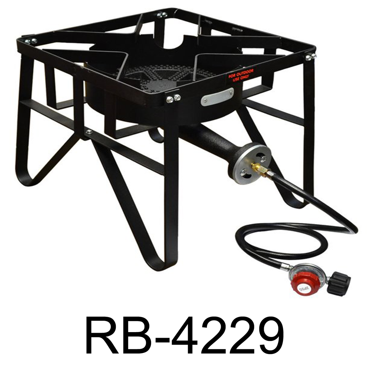 16" Square Single Burner Outdoor Gas Stove