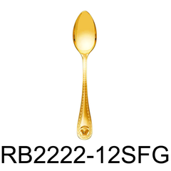 12 PC Medusa Design Dinner Spoon Set