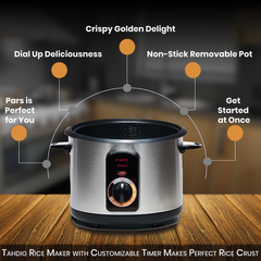 15 Cup Pars Automatic Persian Rice Cooker