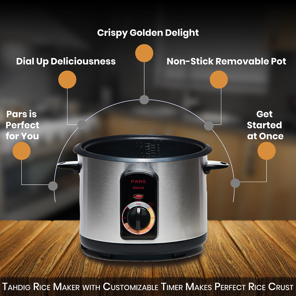 10 Cup Pars Automatic Persian Rice Cooker