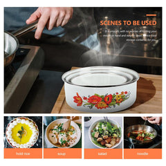 10 PC Belly Body Enamel Bowl Set