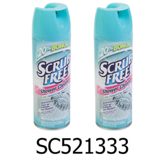 2 PC 12oz Scrub Free Shower Cleaner