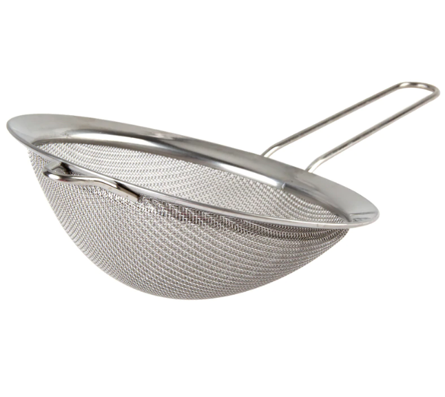16cm Stainless Steel Oil Flour Mesh Strainer Colander