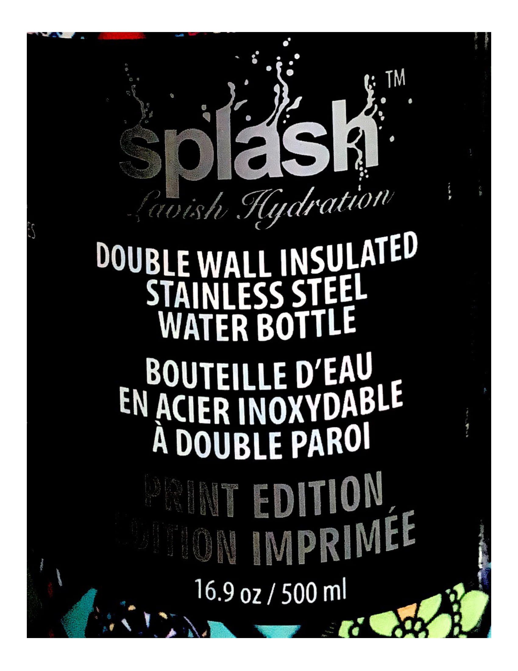 17 Oz Stainless Steel Water Bottle - 24 Hours Cold/ Hot - Leak-Proof Sports Bottle