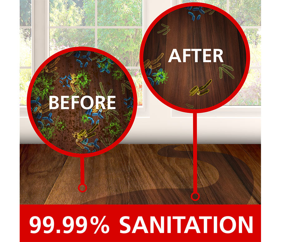 1100W Steam Mop Hard Floor Steamer Tile and Wood Cleaner