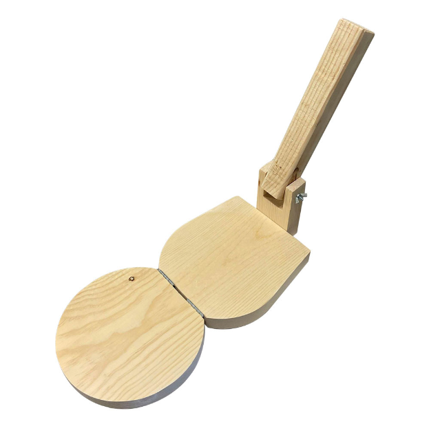10" Round Wooden Tortilla Press