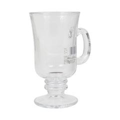 2 PC Blingmax Coffee Glass Cup with Handle