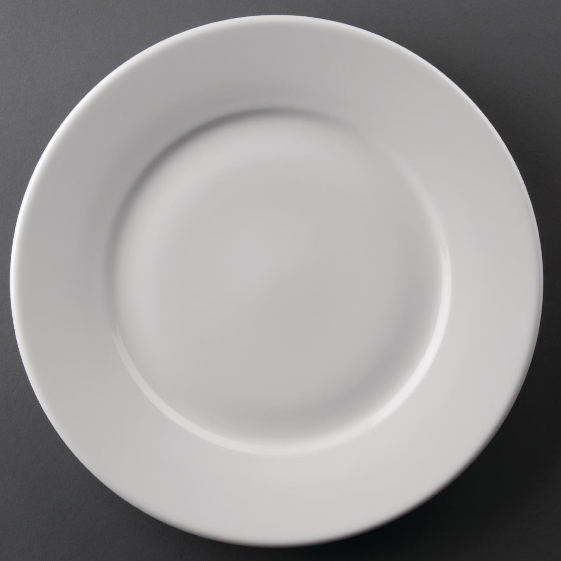 10.5" White Dinner Plate
