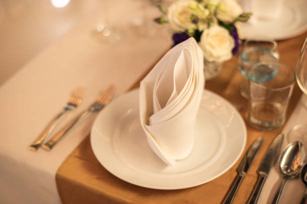 12 PC Greek Design Dinner Fork With Gold Handle