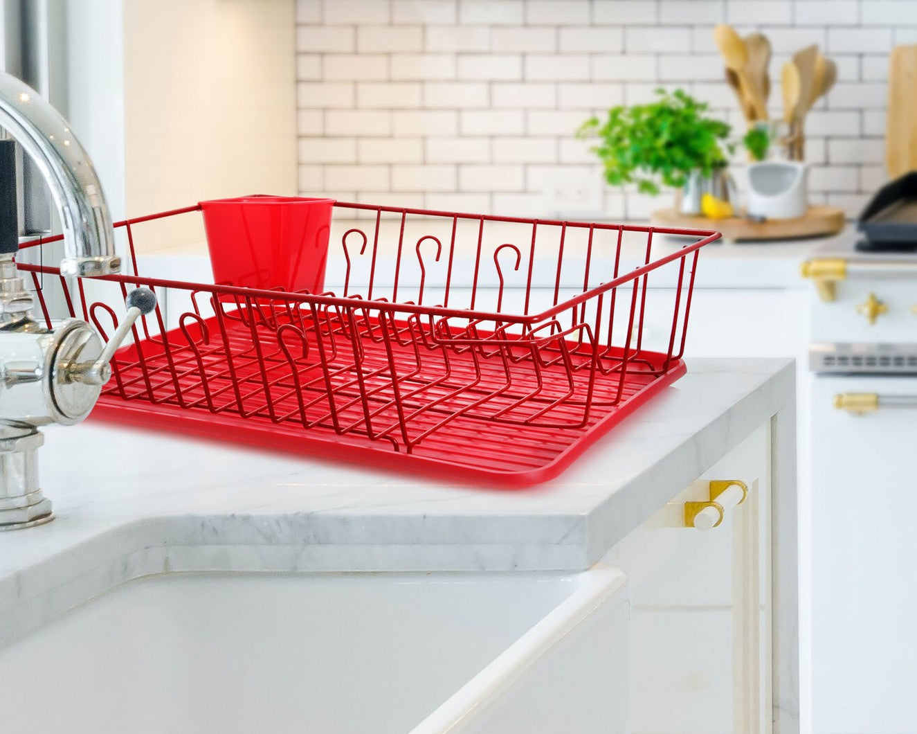 1-Tier Dish Drainer High Quality Model 20007R